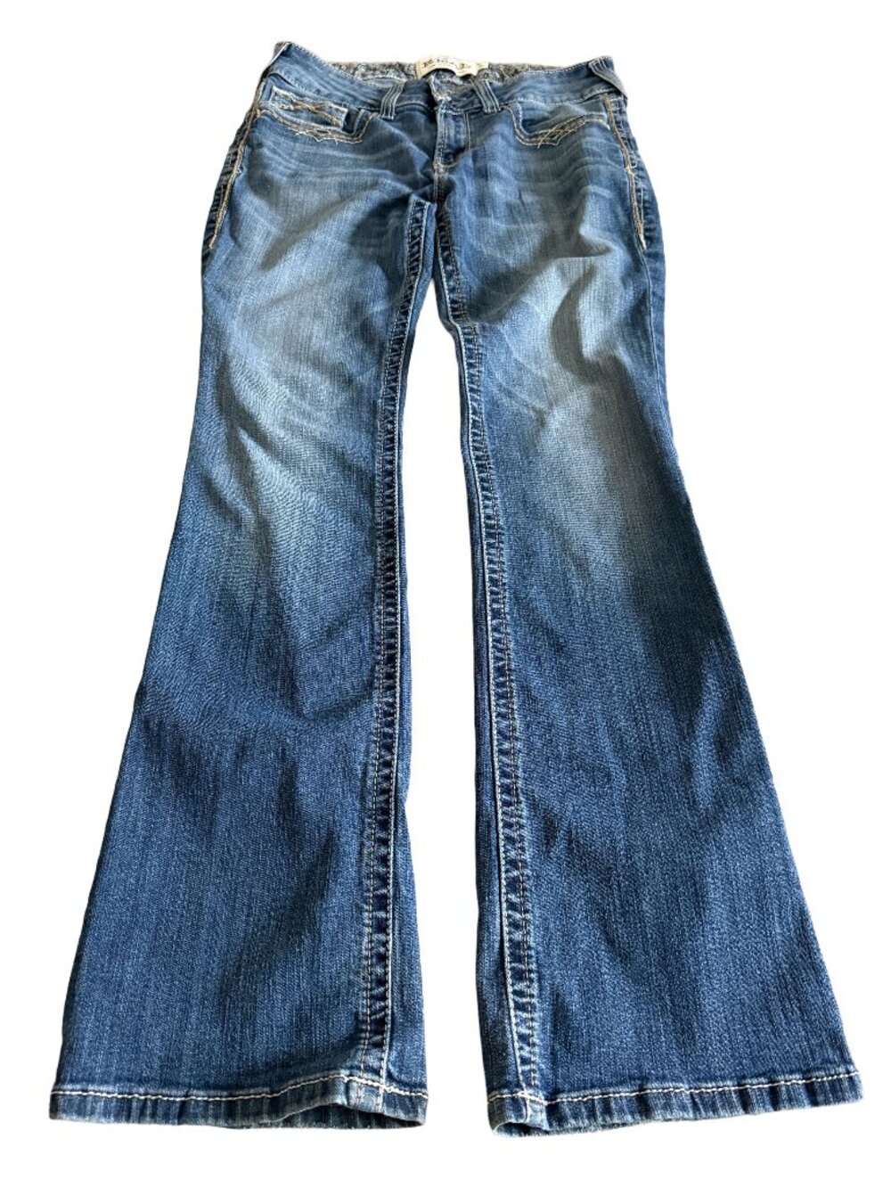 Ariat Real Denim Women's 30R Boot Cut Blue Jeans